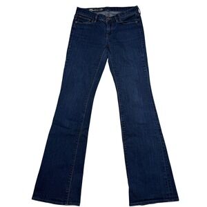 Madewell Women's Boot Cut Jeans - Dark Blue
